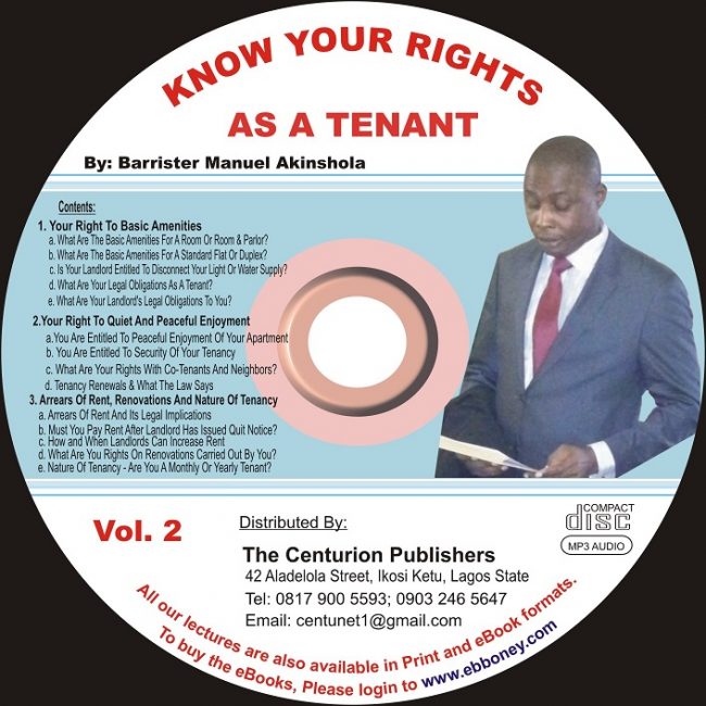 what are the rights of a tenant