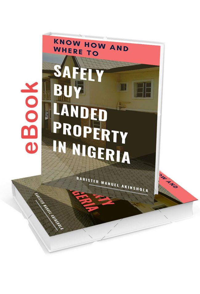 How and Where To Safely Buy Landed Property In Nigeria eBook