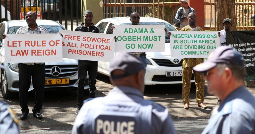 protest against unlawful detention